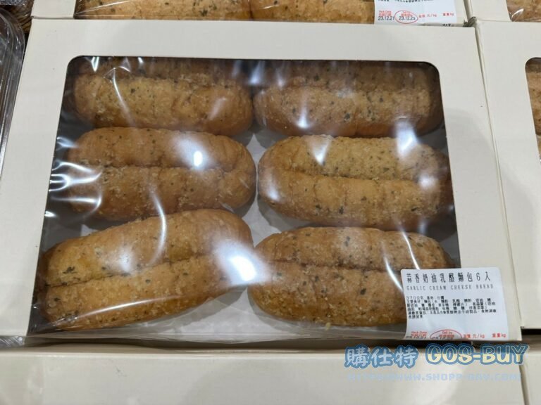 蒜香奶油乳酪麵包6入 GARLIC CREAM CHEESE BREAD 6CT#142202