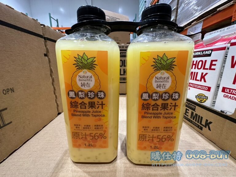 NATURAL BENEFITS 純在 PINEAPPLE JUICE BLEND 鳳梨珍珠綜合果汁1.2LX2PK#141220