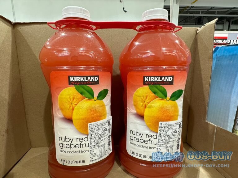 KIRKLAND SIGNATURE 科克蘭紅葡萄柚汁飲料 每瓶2.84公升X2入#1113117