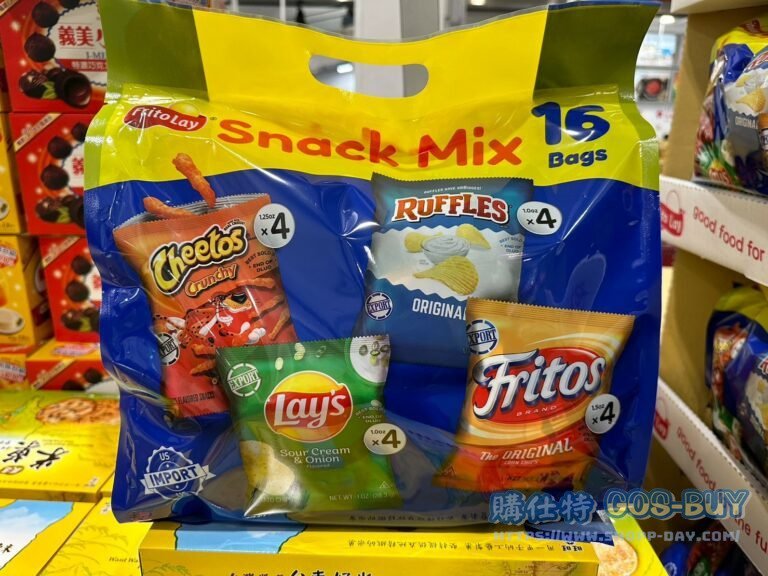 FRITOLAY SNACK MIX 綜合分享包內含16小包共538克#140893