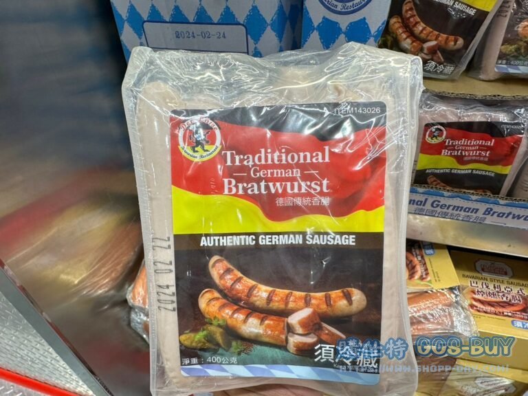 DER LOWE 德國傳統香腸2X400公克 TRADITIONAL BRATWURST#143026