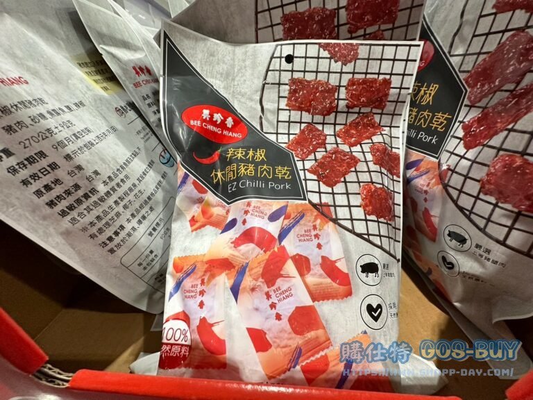 BEE CHENG HIANG CHILLI 美珍香辣休閒豬肉乾270公克#143021