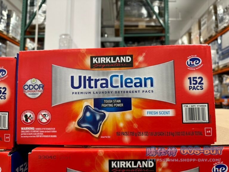 KIRKLAND SIGNATURE科克蘭強效洗衣膠囊38顆X4入#1734924