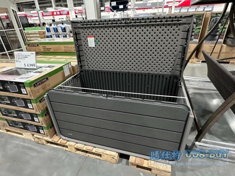 LIFETIME 165 GAL DECK BOX 165加侖儲藏箱 長147寬72高77公分#1768226