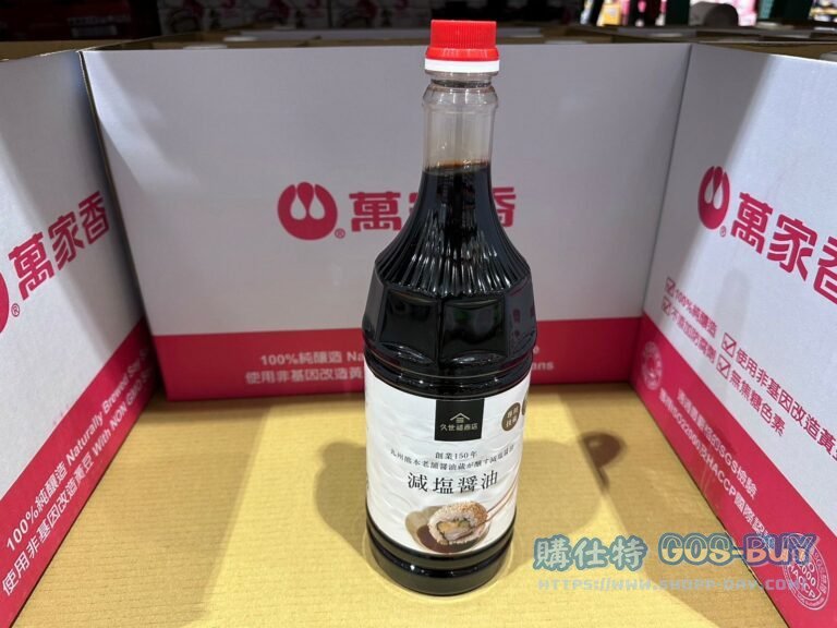KUZU FUKU LESS SODIUM SOYSAUCE 久世福減鹽醬油1800毫升#138424