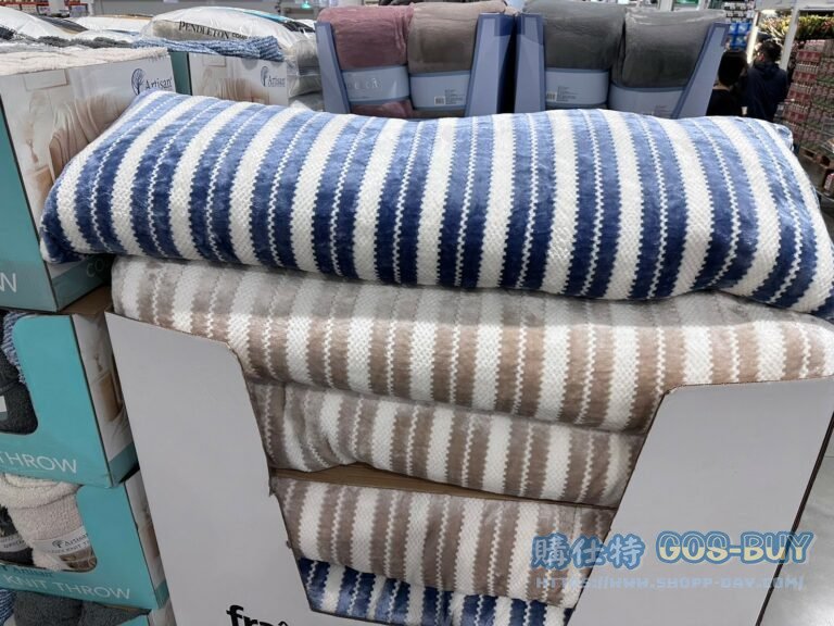 FRAICHE MAISON BODY PILLOW 絨布條紋長抱枕 尺寸:50X137公分#141877