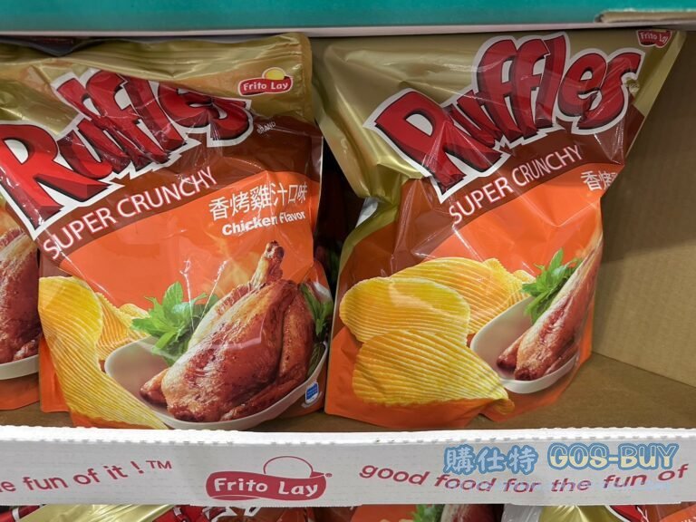 RUFFLES CHICKEN SOUP CHIP 波樂雞汁口味厚切洋芋片580公克#123855