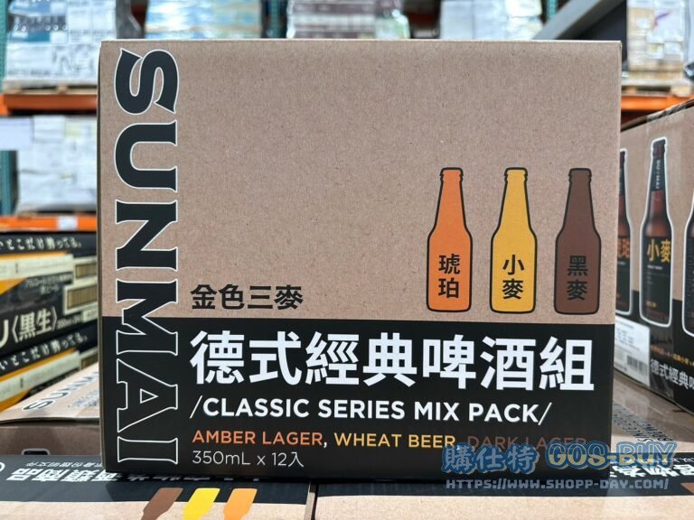 SUNMAI BEER VARIETY 金色三麥經典三麥啤酒組 350MLX12BTLS#144494