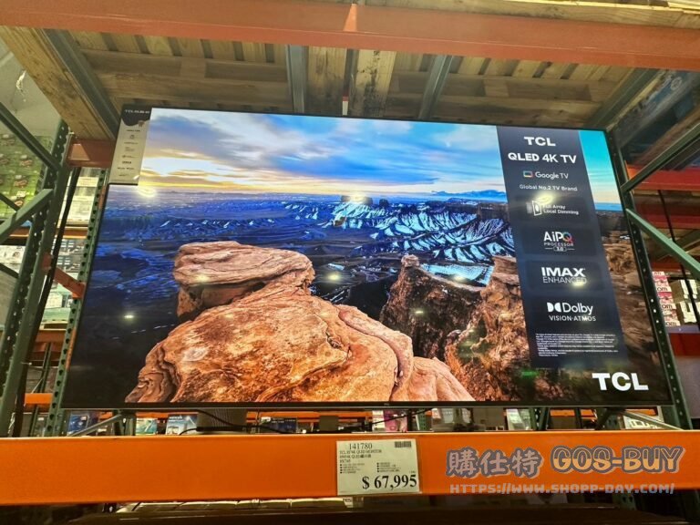 TCL 85"4K QLED MONITOR 85吋4K QLED顯示器85C745#141780