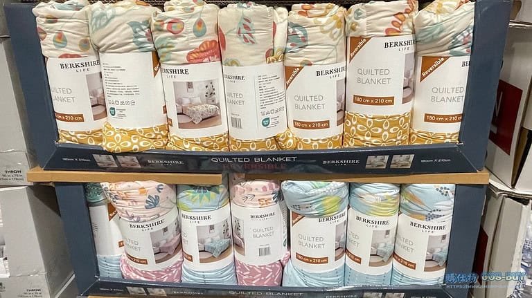 BERKSHIRE QUILTED BLANKET 印花舒適薄被 尺寸:180X210公分#143133