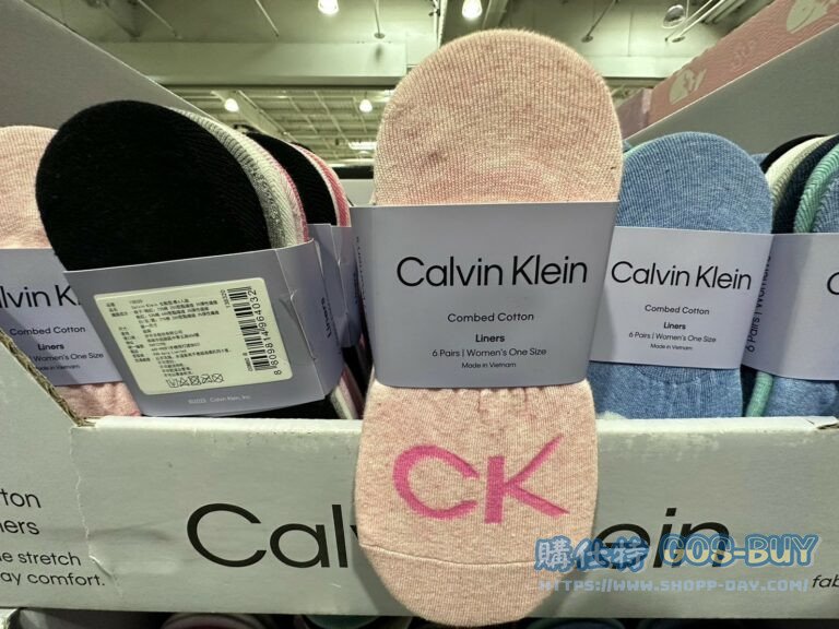 CALVIN KLEIN LDS LINER 6PK 女船型襪6入組 尺寸:單一尺寸#138320