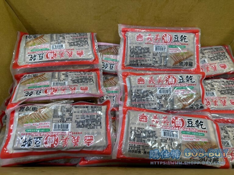 義美 MARINATED DRIED TOFU 滷豆乾220G X 6PK#144333