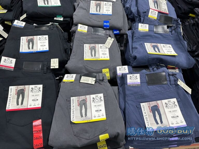 ENGLISH LAUNDRY MEN'S PANT 男彈性休閒長褲 腰圍30-38"褲長30&32"#1721647