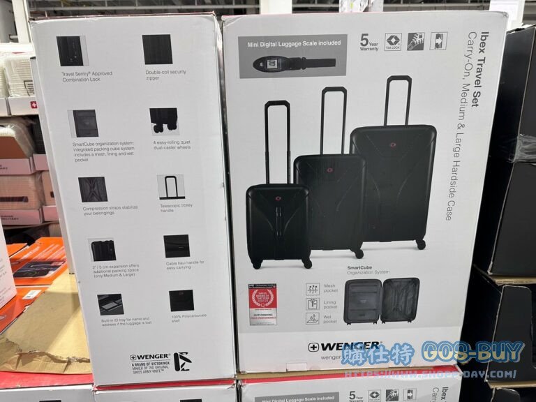 WENGER IBEX 21+25+29 INCH LUGGAGE SET WITH SCALE 21+25+29吋行李箱含電子秤#137716