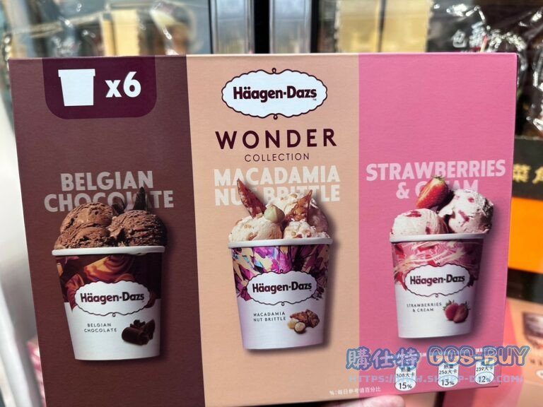 HAAGEN DAZS ICE CREAM 哈根達斯冰淇淋六入組 473毫升X6入#226800