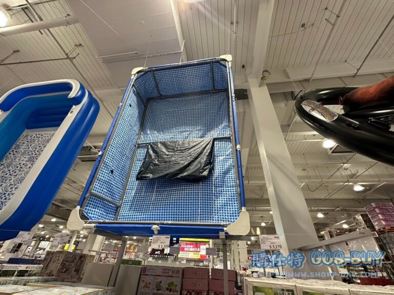 INTEX RECTANGULAR POOL 金屬支架方形游泳池 含泳池遮罩 3X2X0.75M#586773