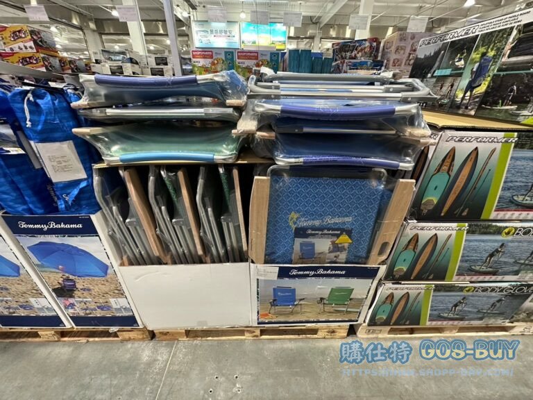 TOMMY BAHAMA 7-POSITION HI-BOY BEACH CHAIR 可調式高背海灘椅#1740597