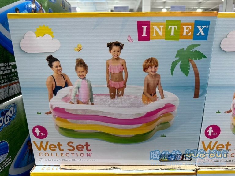 INTEX DELUXE POOL 彩虹星游泳池 尺寸約:185X181X53公分#137553