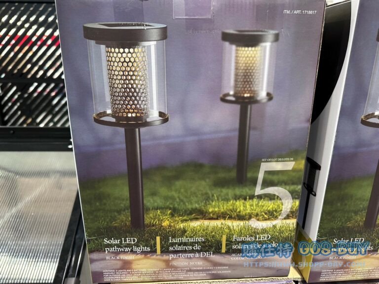 GTX SOLAR PATHWAY LIGHT 太陽能LED戶外燈 五入組#1718617