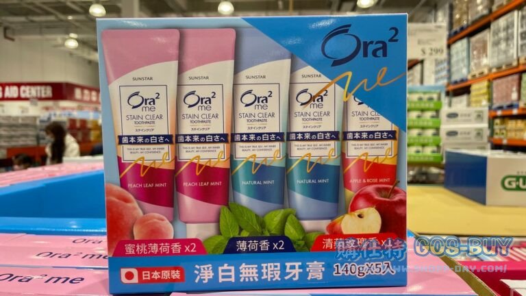 ORA2ME CLEAR TOOTHPASTE 淨白無瑕牙膏140克5入#144213