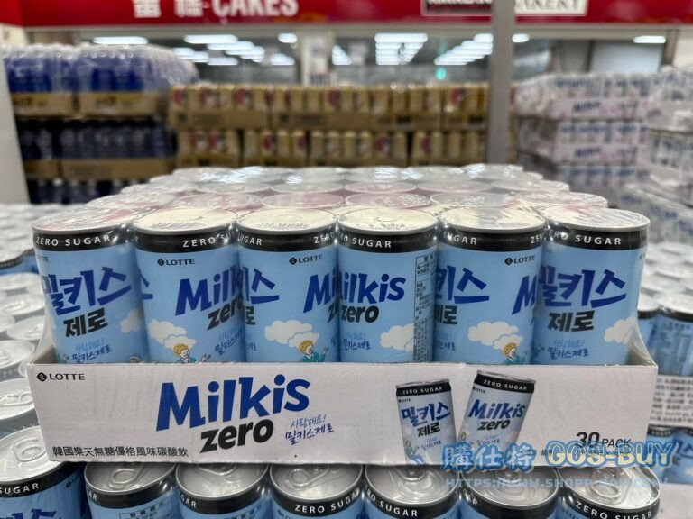 LOTTE MILKIS ZREO SUGAR 樂天無糖優格風味碳酸飲250毫升X30入#666542