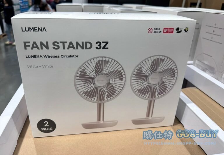 LUMENA PORTABLE FAN 2PK 桌上型風扇2件組#STAND 3Z#631109