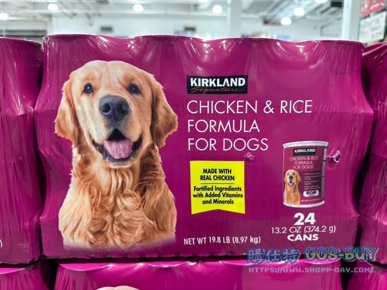 KIRKLAND SIGNATURE 科克蘭狗罐頭雞肉及米配方374公克X24入#1567724