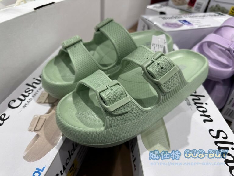 32 DEGREES PILLOW SLIDE 女厚底雙帶拖鞋#6654746