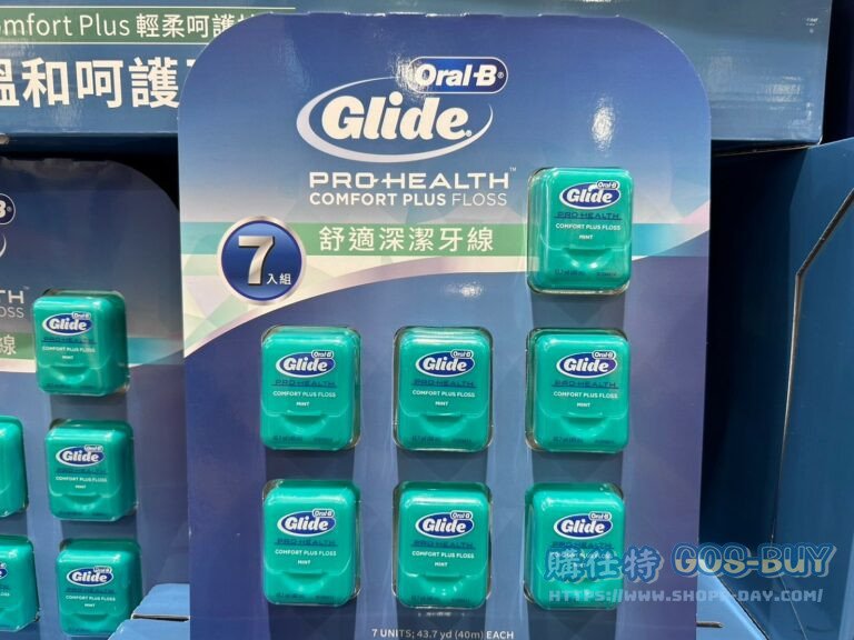 GLIDE COMFORT PLUS FLOSS 歐樂B舒適深潔牙線40公尺7入#3203155