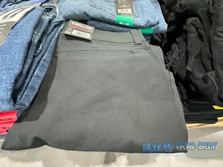 KIRKLAND SIGNATURE科克蘭男彈性休閒長褲 腰圍30-38"褲長30&32"#7771419