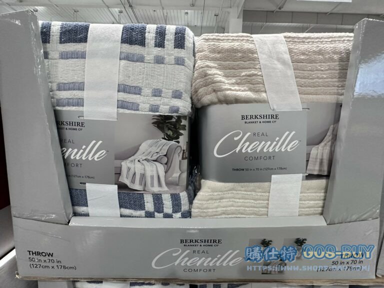 BERKSHIRE CHENILLE THROW 三層紗織紋薄毯 尺寸:127X178公分#143467