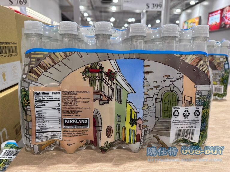 KIRKLAND SIGNATURE 科克蘭義大利氣泡水500毫升X24入#9262015