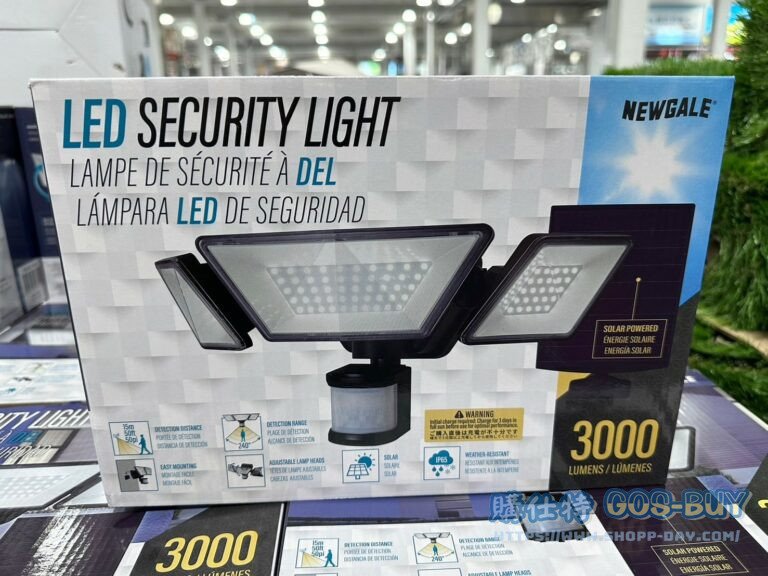 SOLAR LED SENSOR LIGHT NEWGALE太陽能感應燈3000流明#143483