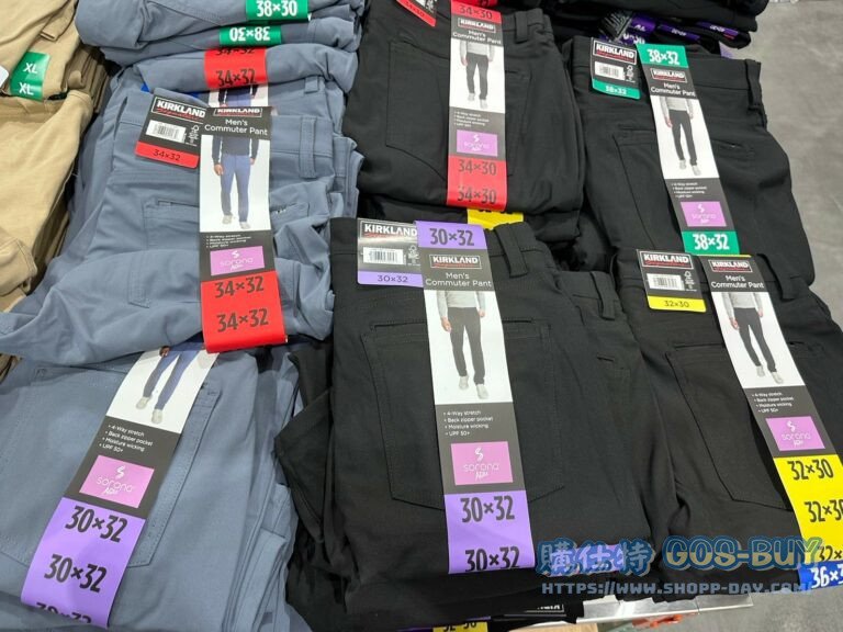 KIRKLAND SIGNATURE科克蘭男長褲 腰圍30-40"褲長30&32"#7771427
