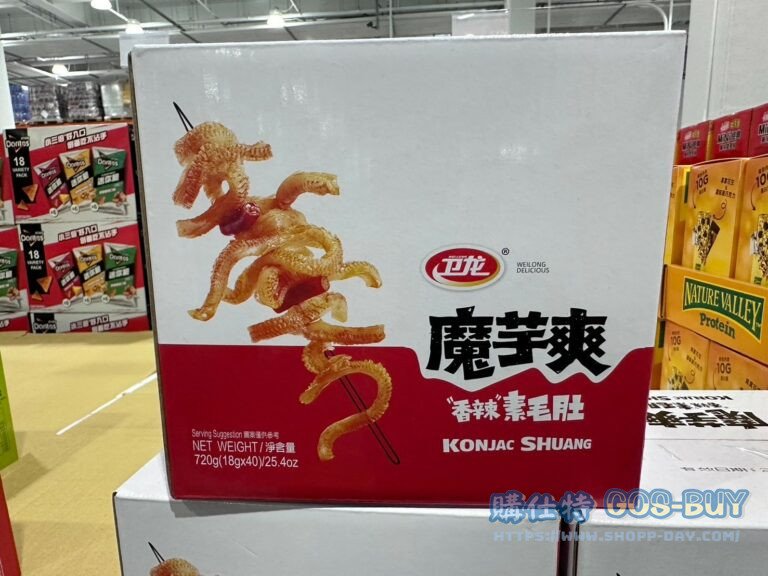 WEILONG KONJAC SHUANG 魔芋爽香辣素毛肚18公克X40入#1212066