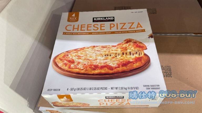 KIRKLAND SIGNATURE PIZZA 科克蘭冷凍起司比薩517公克X4入#9820887