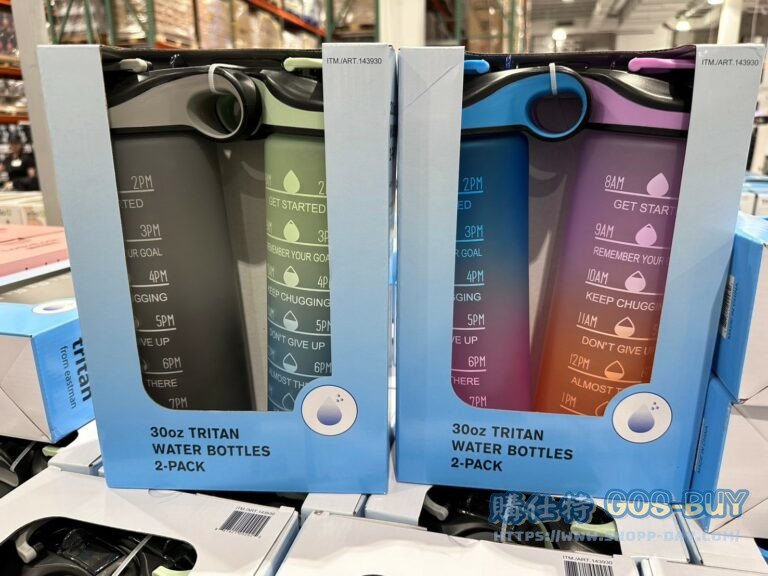 TRITAN WATER BOTTLE 2PC 吸管冷水瓶2件組 單個容量約887毫升#143930