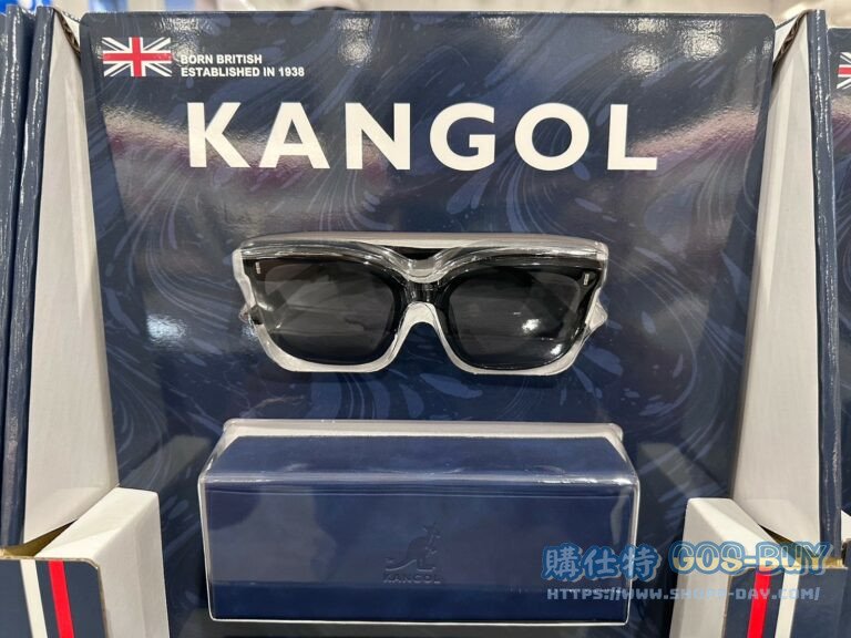 KANGOL SUNGLASS 膠框黑/灰偏光太陽眼鏡 58214 C1/C2 62-15-148#2302537