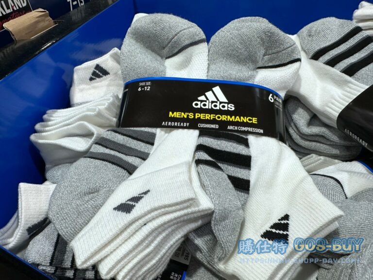 ADIDAS MEN'S SOCKS 6PK 愛迪達男運動短襪6入 單一尺寸(ONE SIZE)#949985
