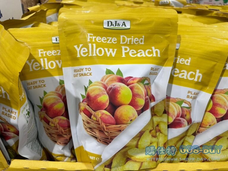 DJ&A FREEZE DRIED PEACH 冷凍乾燥黃桃 180公克#1697869
