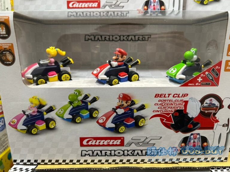 MARIOKART MINI RC 瑪利歐迷你遙控車3入組#146968