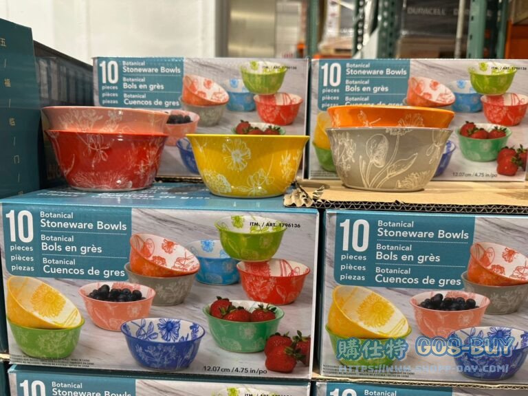 DINNER BOWL 4.75" 10PC 4.75吋彩繪圓形陶碗10件組#1796136