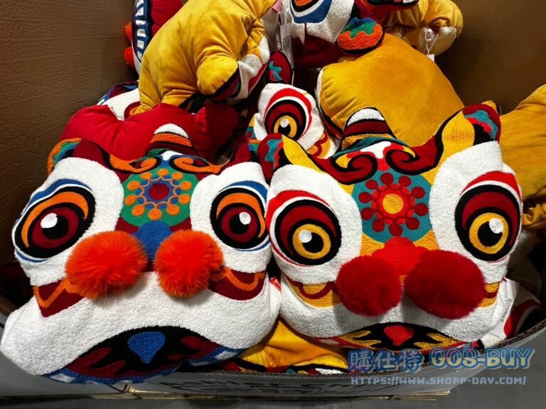 ASHLER DANCING LION PILLOW 醒獅抱枕 尺寸：46X15X50公分#8521727