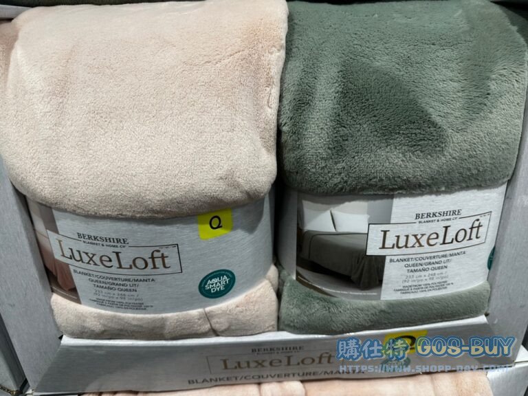 BERKSHIRE LUXELOFT BLANKET 雙人舒適毯 尺寸：233X248公分#672255