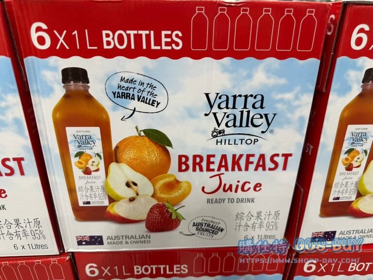 YARRA VALLEY HILLTOP 早餐果汁1公升X6瓶#144362