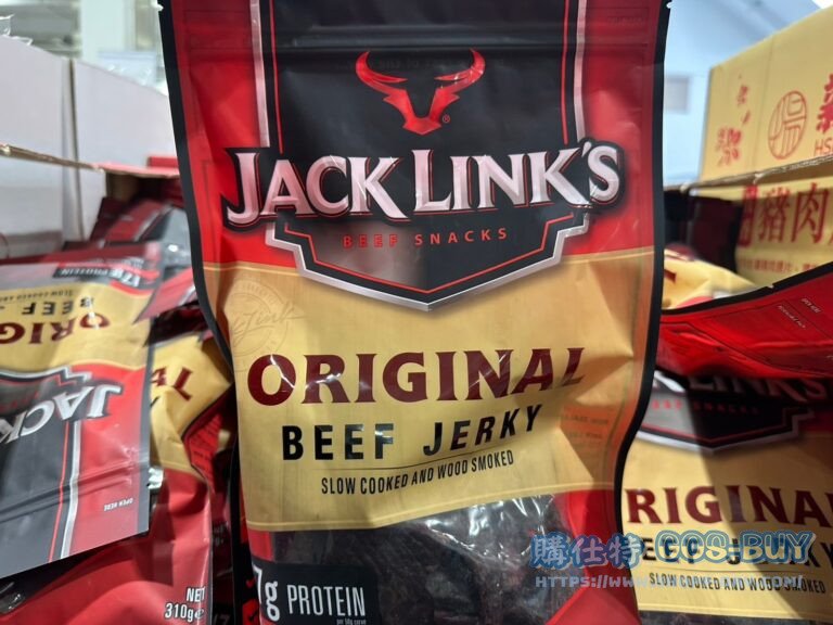 JACK LINK'S BEEF JERKY 煙燻原味牛肉乾310公克#126791