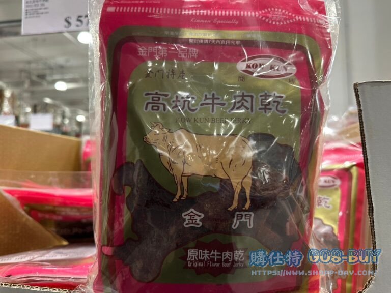 KOW KUN BEEF JERKY 高坑原味牛肉乾300公克X2包#919931