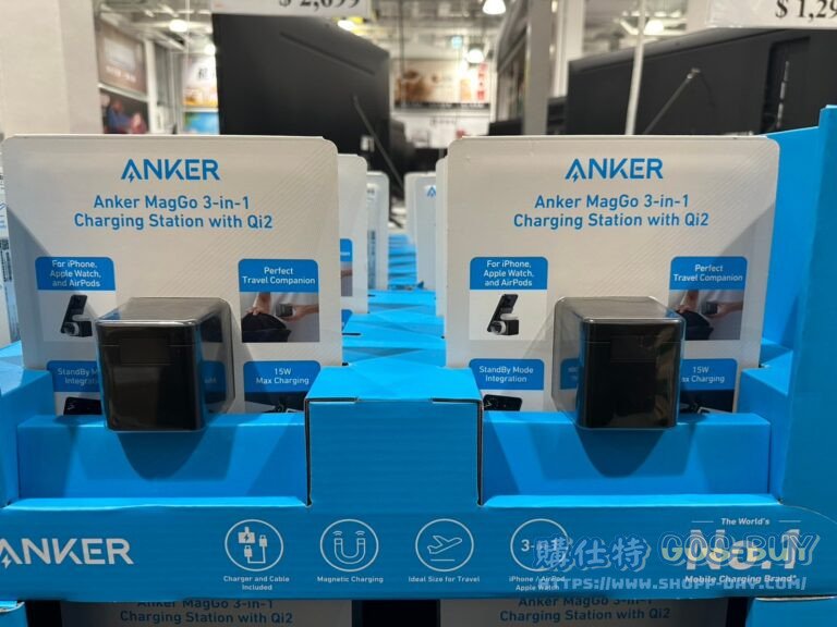 ANKER三合一磁吸無線充電器 B25M5W11#1801462