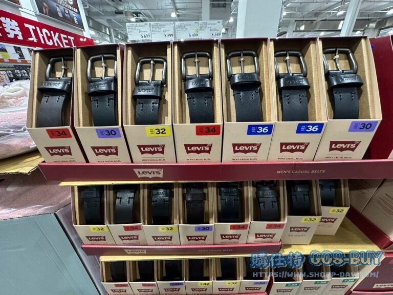 LEVI'S MEN'S LEATHER BELT 男用真皮皮帶 腰圍(WAIST):30"-40"#145868