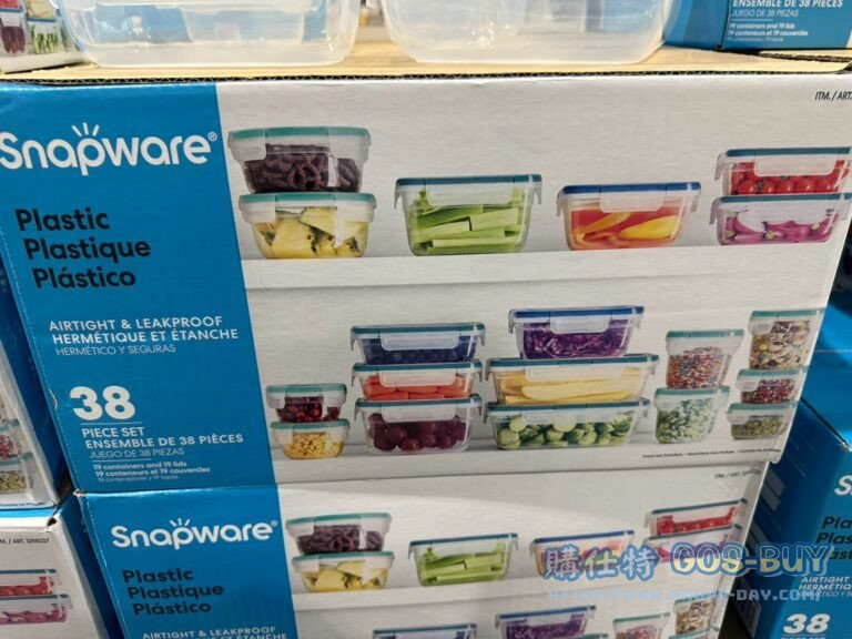 SNAPWARE PP STORAGE SET 塑膠蜜蜂保鮮盒 含蓋38件組#1298037
